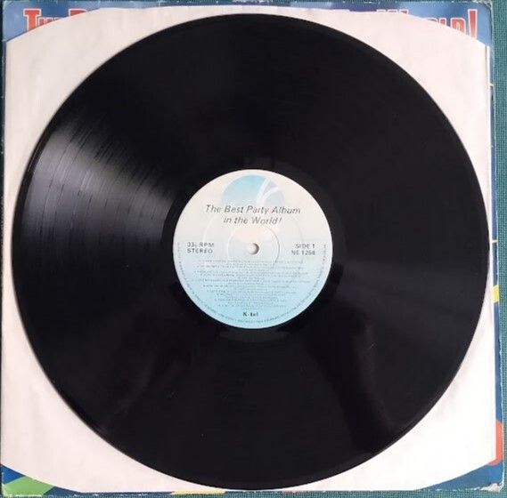 Various - The Best Party Album In The World! Vinyl LP (1983) UK Compilation Rolling Stones, Free, Jeff Beck Etc EX+