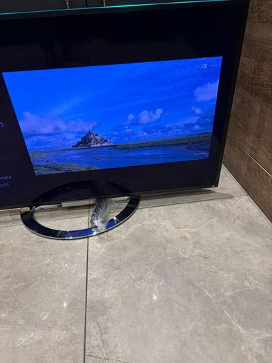 SONY Bravia 46 Inch TV with Chrome stand