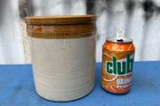 stoneware jar