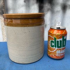 stoneware jar