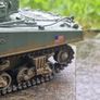 Unimax Forces of Valor 1:32 Weathered WWII U.S. Army Sherman Tank Image 4