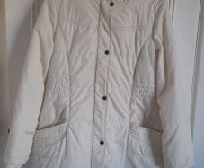 Winter white womens coat size 14