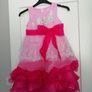 New Girls Princess Formal Gown Ball Flower Christmas Dress size 6-7yrs Image 2