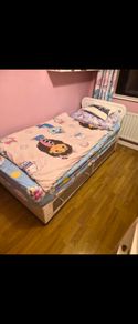 bed frame and mattress