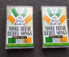 Two Cassette Tapes: Irish Rebel Songs (postage included)