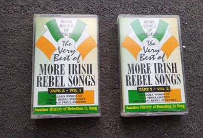Two Cassette Tapes: Irish Rebel Songs (postage included)