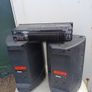 the box pa110 pro speaker and Samson amplifier Image 7