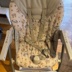 Hauck Highchair with Winnie the Pooh Cover