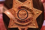 walking dead sheriffs badge (ricks)