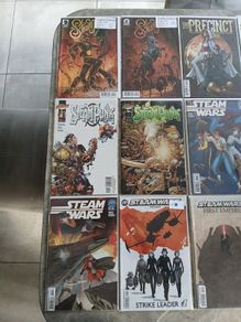 Steampunk comics bundle/joblot 18 issues. Freepost