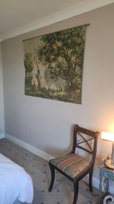 Antique French Tapestry 55" x 42" Superb Condition