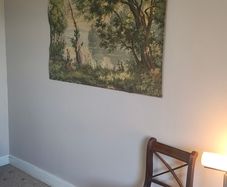 Antique French Tapestry 55" x 42" Superb Condition