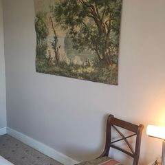 Antique French Tapestry 55" x 42" Superb Condition