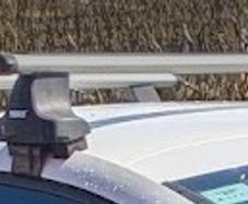 Thule AeroBar Roof Rack set with Feet for Seat Leon Nov 2012 to Nov 2019