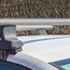 Thule AeroBar Roof Rack set with Feet for Seat Leon Nov 2012 to Nov 2019