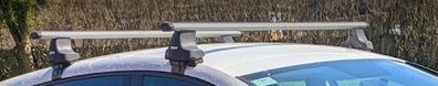 Thule AeroBar Roof Rack set with Feet for Seat Leon Nov 2012 to Nov 2019