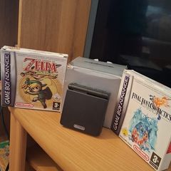 Gameboy Advance SP Boxed  , with two games.