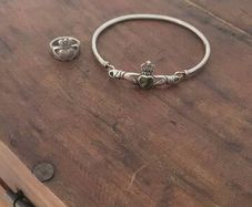 claddagh bangle and ring