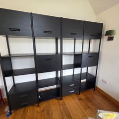 Bookcase  X2 black