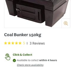 coal bunker and briquette holder