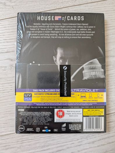 House Of Cards: The Complete Second Season [DVD]