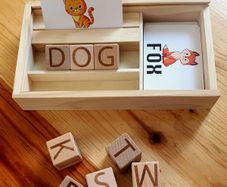 Wooden Educational Toy Letters