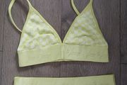 Lime color co ord