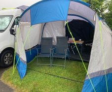 Driveaway awning