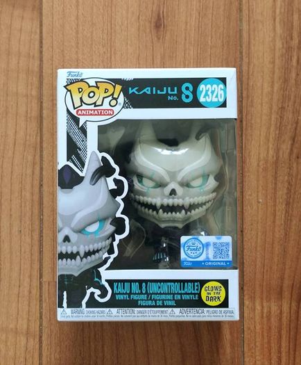 Funko Pop 2326 Kaiju No. 8 Uncontrollable Special Edition Glows In The Dark Anime Manga Japan Figure