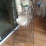 Stunning Wrought Iron Birdcage Self Unit. Image 7