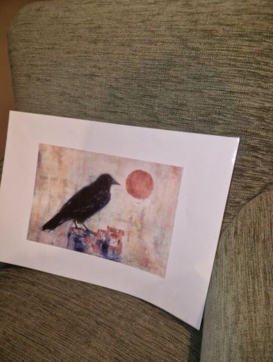 Imelda Bradley print - The Crow