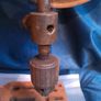 Antique Cast Iron Hand-Crank Pillar Drill / Bench Drill Press Image 7