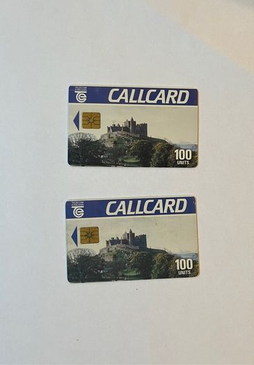 Rock of Cashel CallCards (Used) 2 Available