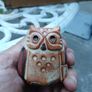 two vintage small owls Image 3