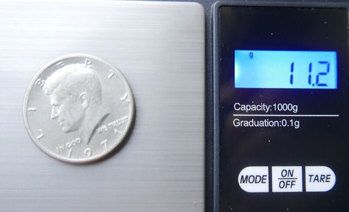 1971 US Kennedy Half Dollar 40% Silver