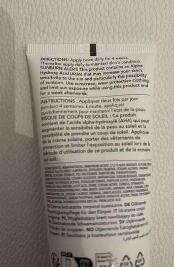 Ameliorate transforming body lotion 100ml
