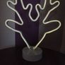 Neon Light Up Christmas Reindeer/Stag Image 2
