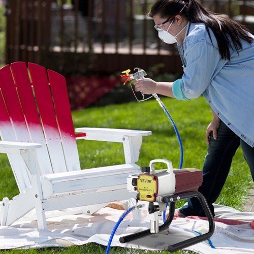 Airless Wall Paint Sprayer 1800W Electric Sprayer Gun Kit, 22Mpa Adjustable Spray Pressure with 15M Pipe for Wall & Ceiling/Wood & Metal Paint (FREE SHIPPING)