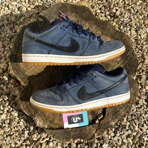 Rare Nike SB Navy Black Gum PRM Orange Label