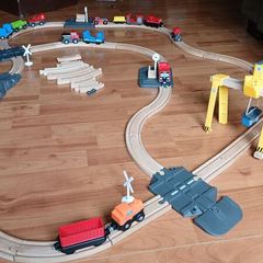 Wooden Train Set