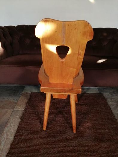 Mid Century Scandinavian Children's Chair