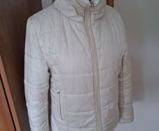 Hobbs Cream Zip Jacket Size 10