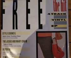 The Hit Red Hot Vinyl EP 7 inch