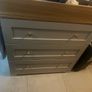 Baby changing table and drawers Image 2