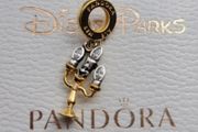 Pandora Disney Beauty and the Beast Lumiere Charm Brand New
