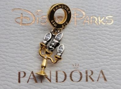Pandora Disney Beauty and the Beast Lumiere Charm Brand New