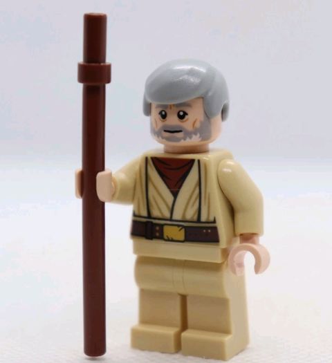 Lego OBI WAN KENOBI Minifigure Lego Star Wars Lego Minifigure