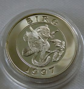 Eire Ireland Scarce 25 Euro Piedfort 1997 Silver Proof Dormouse - 500 mintage