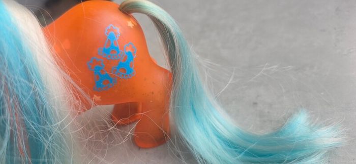 Happyglow Happy Glow Show N Glow MLP G1 My Little Pony