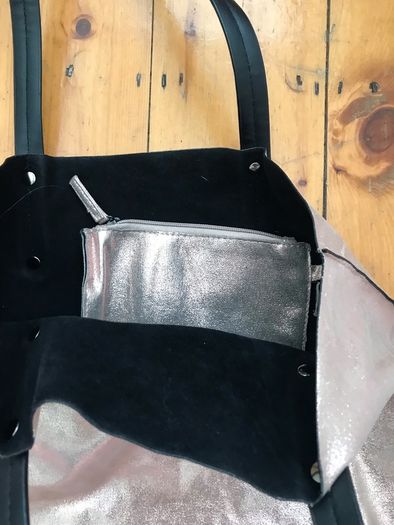 Rose Gold Pennies Shoulder Bag